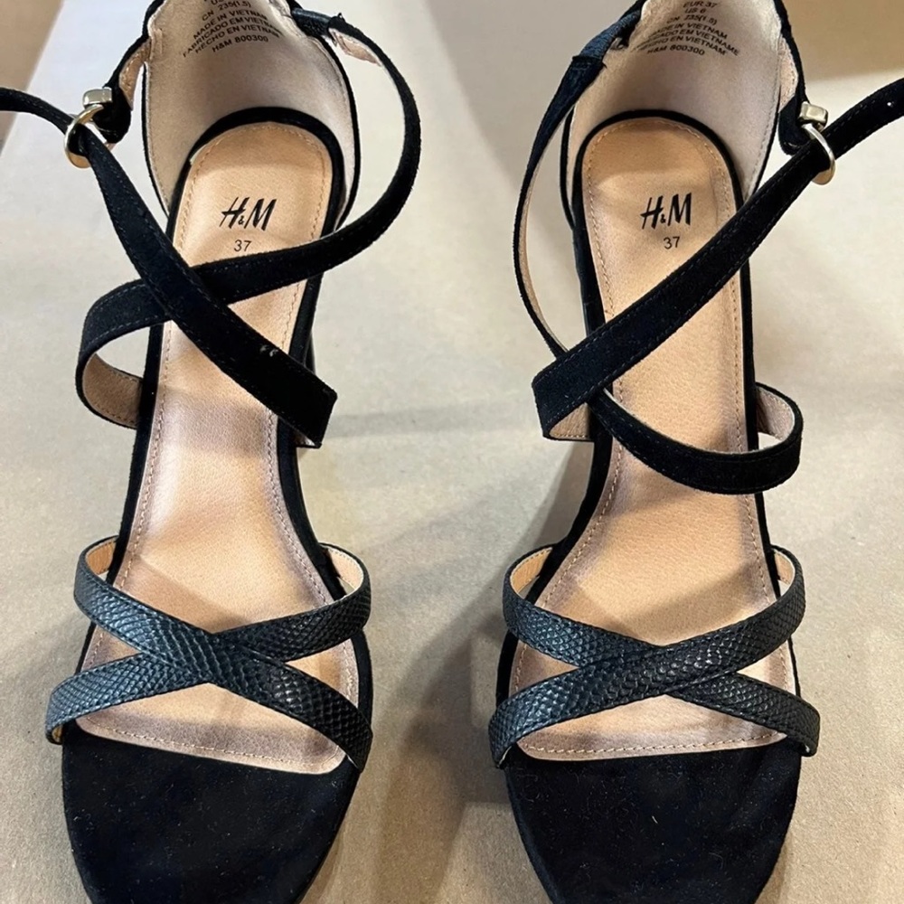 Black heels